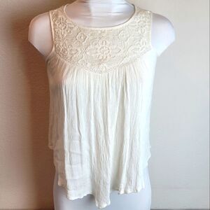 AMERICAN RAG CIE Lace Tank Top